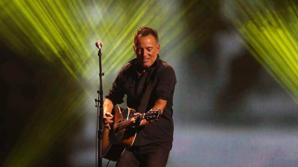 Bruce Springsteen performs during the closing ceremony of the Invictus Games 2017