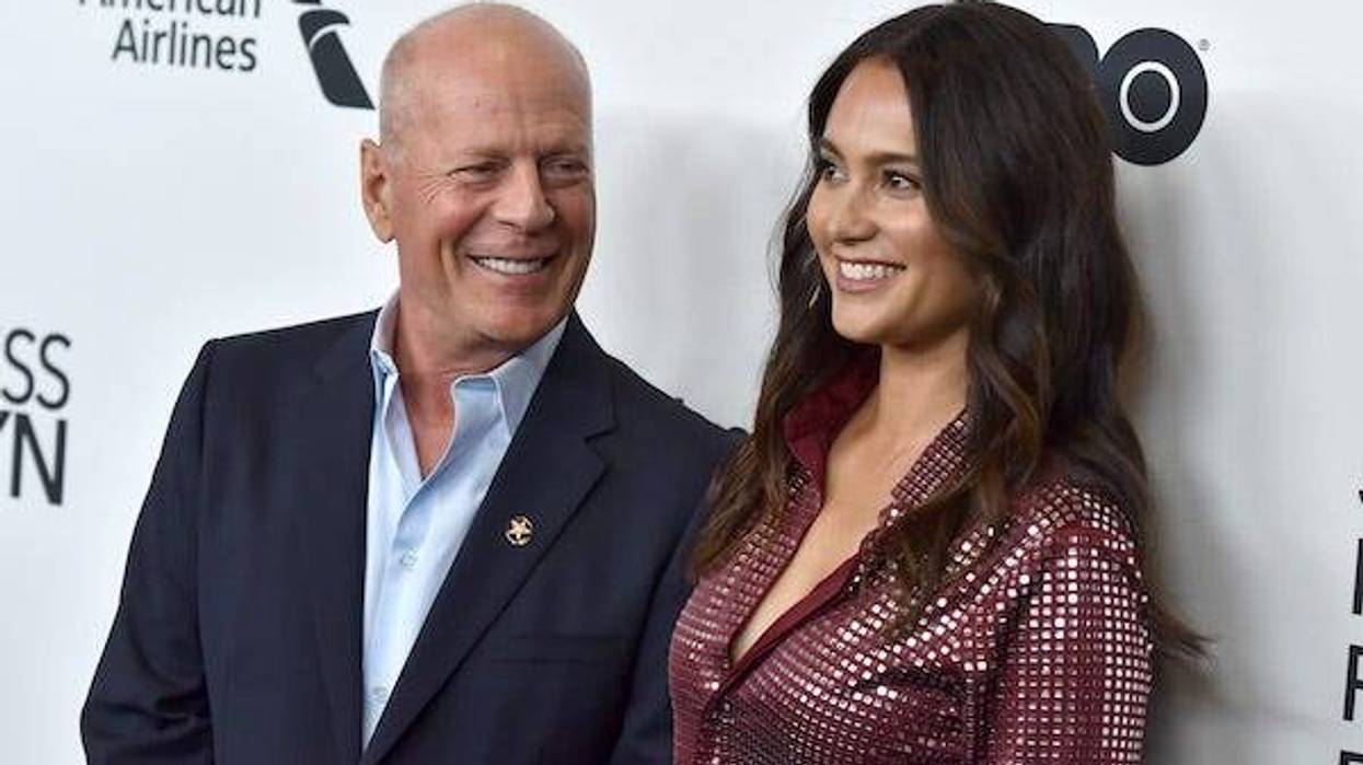 Bruce Willis and Emma Heming Willis attend the “Motherless Brooklyn” Premiere on closing night of the New York Film Festival 57 at Alice Tully Hall in New York, NY, October 11, 2019