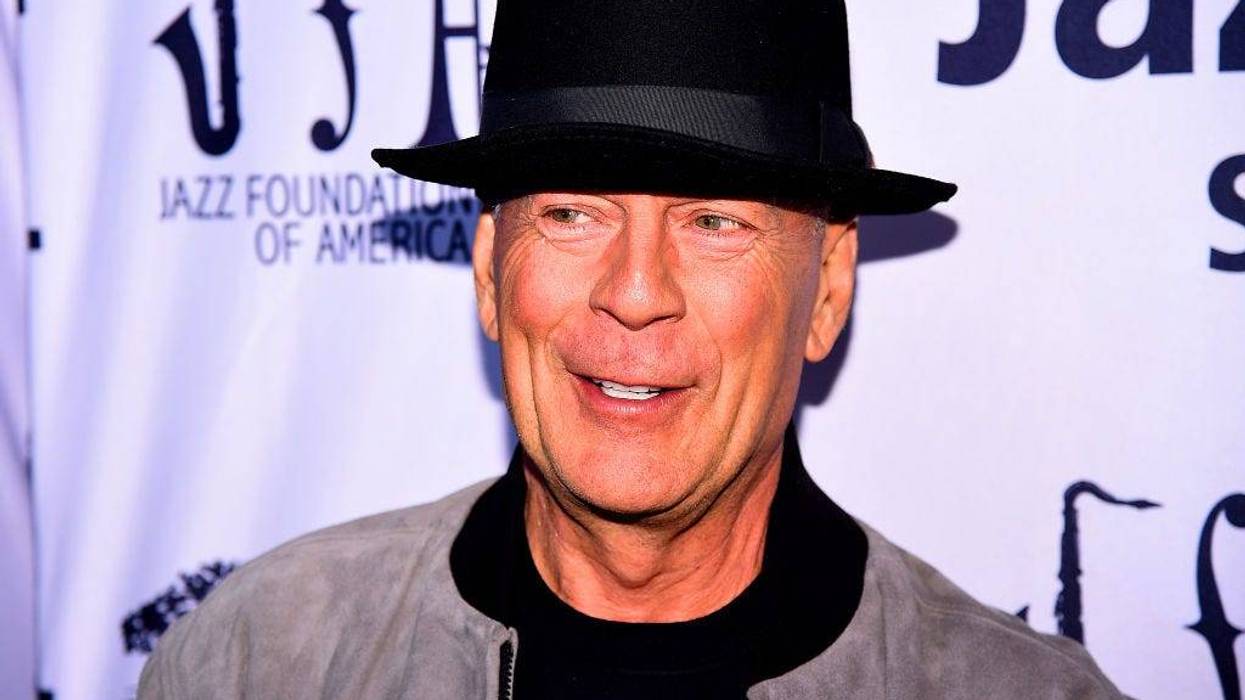 Bruce Willis attends the 17th Annual A Great Night In Harlem at The Apollo Theater on April 04, 2019 in New York City.