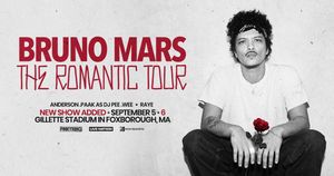 Bruno Mars at Gillette Stadium