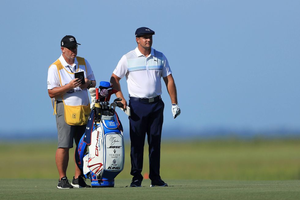 Bryson DeChambeau at the RBC Heritage in Hilton Head