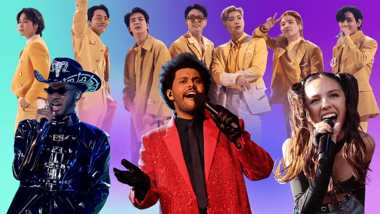 BTS, Lil Nas X, The Weeknd and Olivia Rodrigo