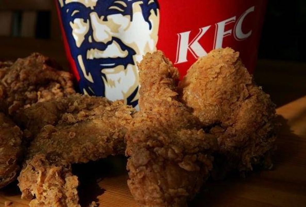 Bucket of KFC Chicken