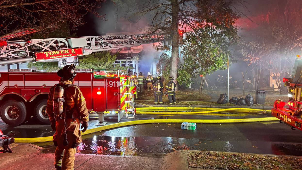 Bucks County house fire