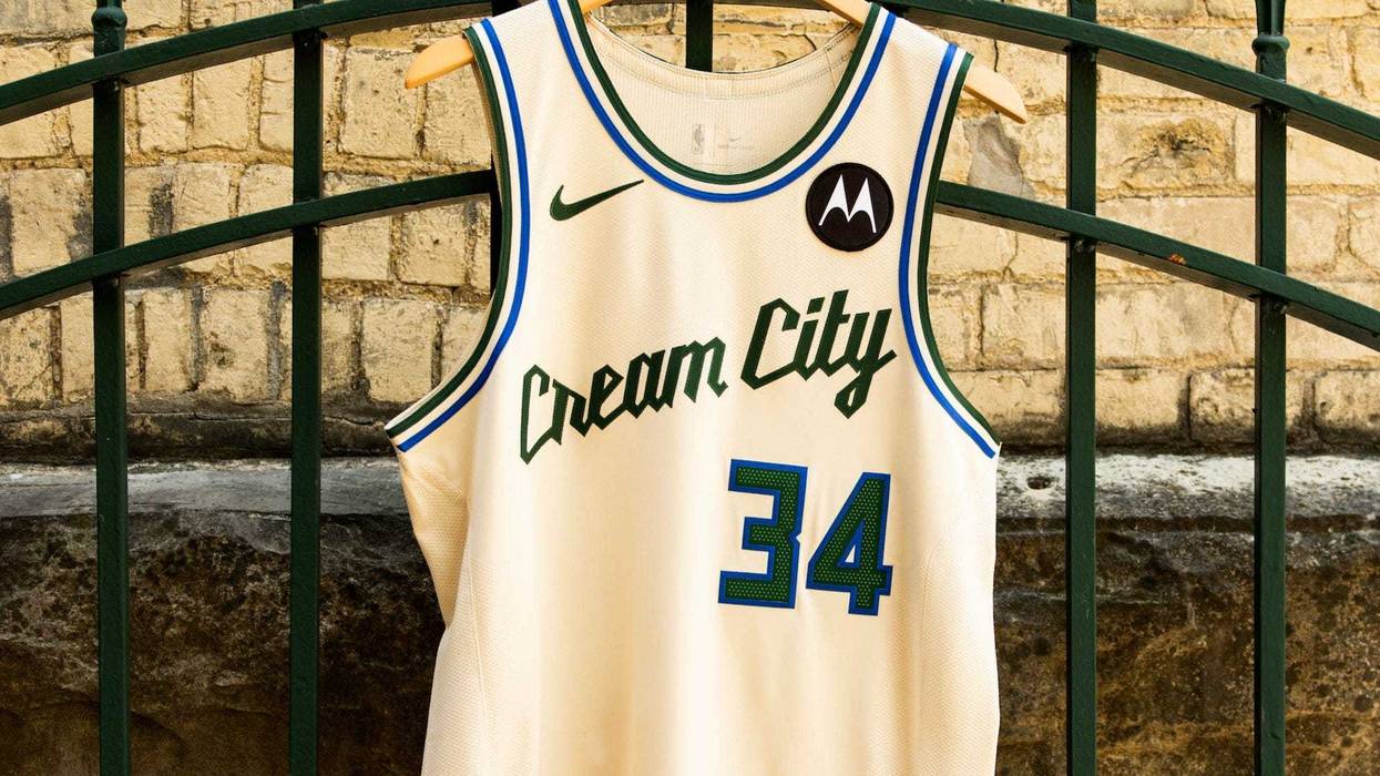 Bucks new/old cream city jerseys