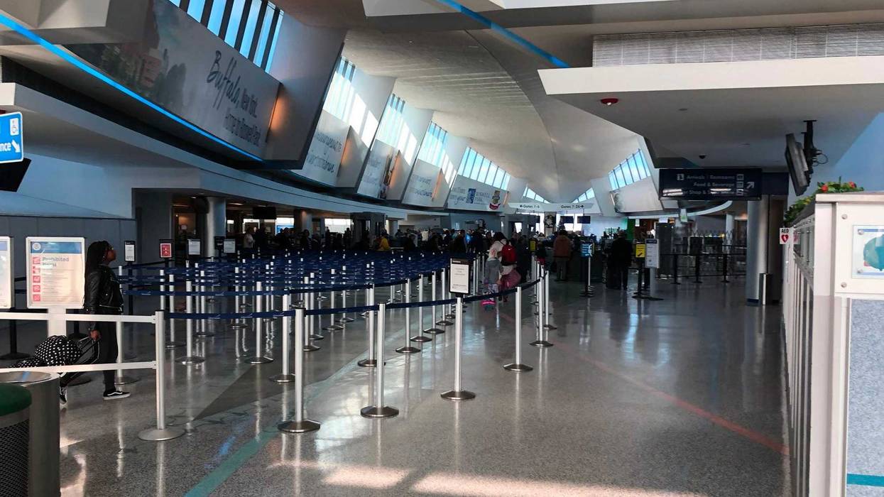 Buffalo Airport. December 20, 2019 (WBEN Photo/Mike Baggerman)