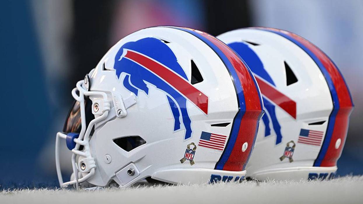 Buffalo Bills helmets