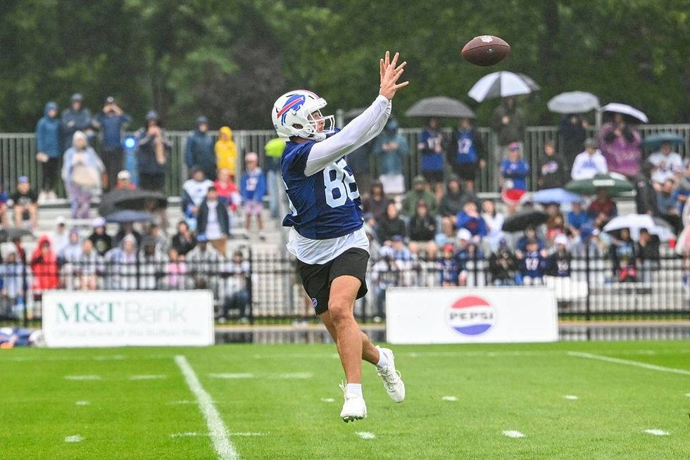 Dalton Kincaid highlights a rainy Day 4 at Bills training camp