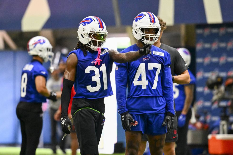 Bills get two defensive backs back for practice on Monday