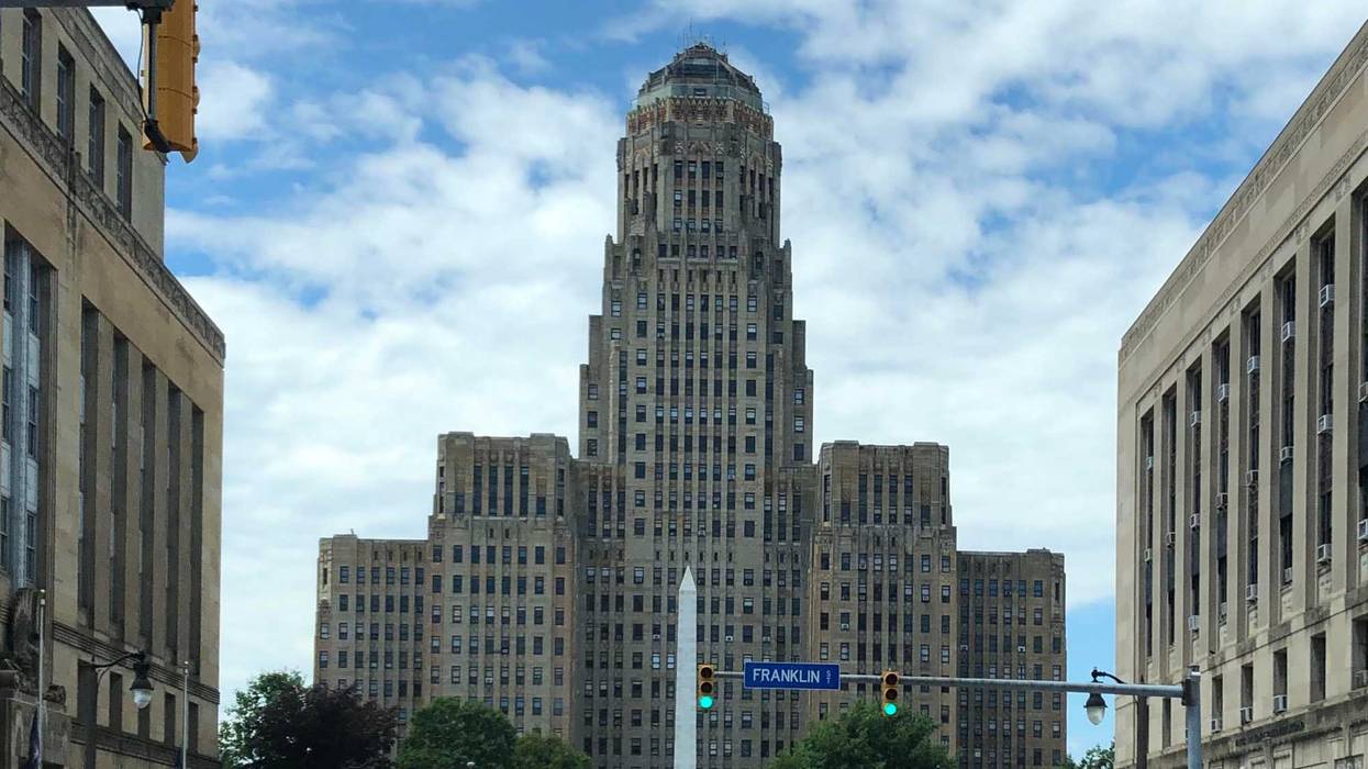 Buffalo City Hall, Niagara Square, Buffalo, N.Y.