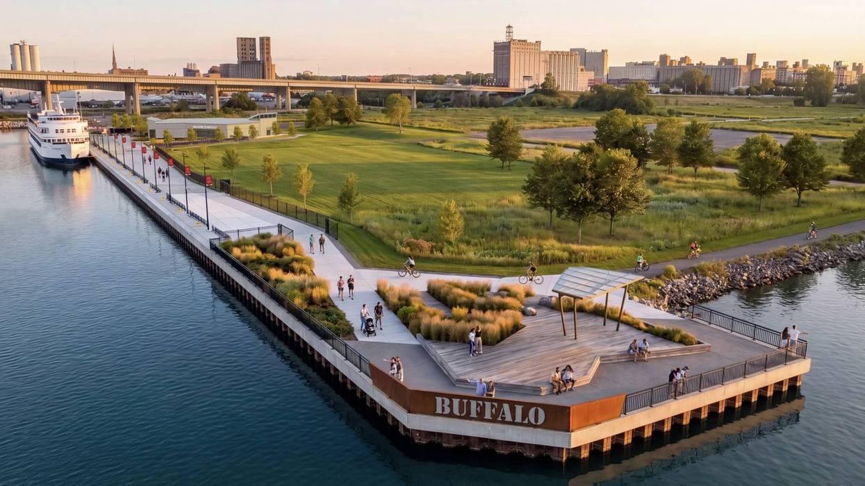 Buffalo Cruise Terminal rendering