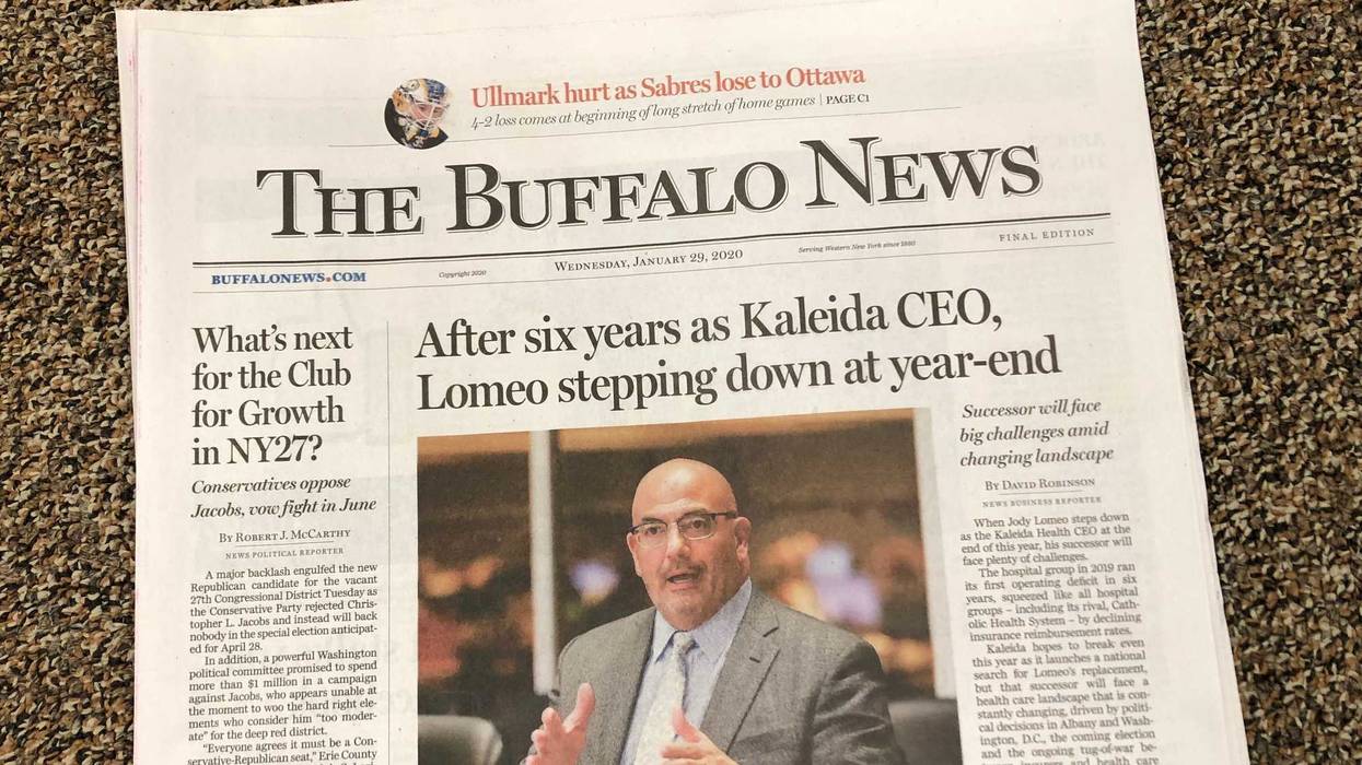 Buffalo News Sold