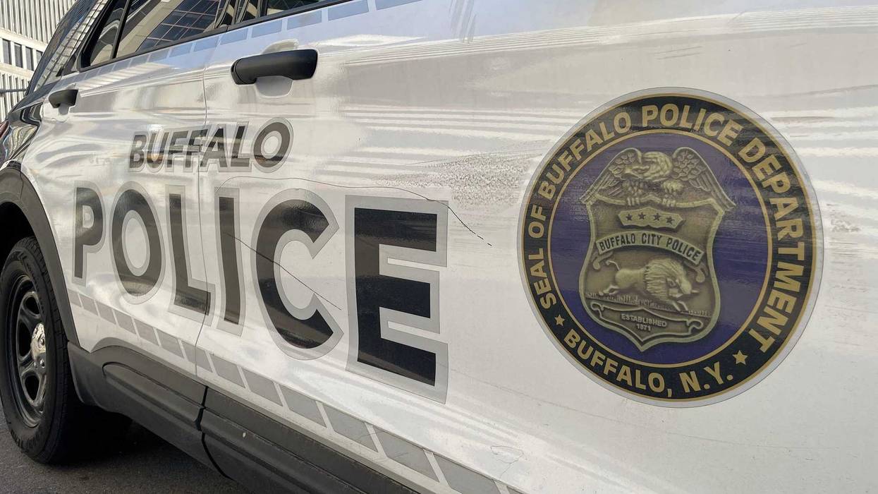 Buffalo Police car