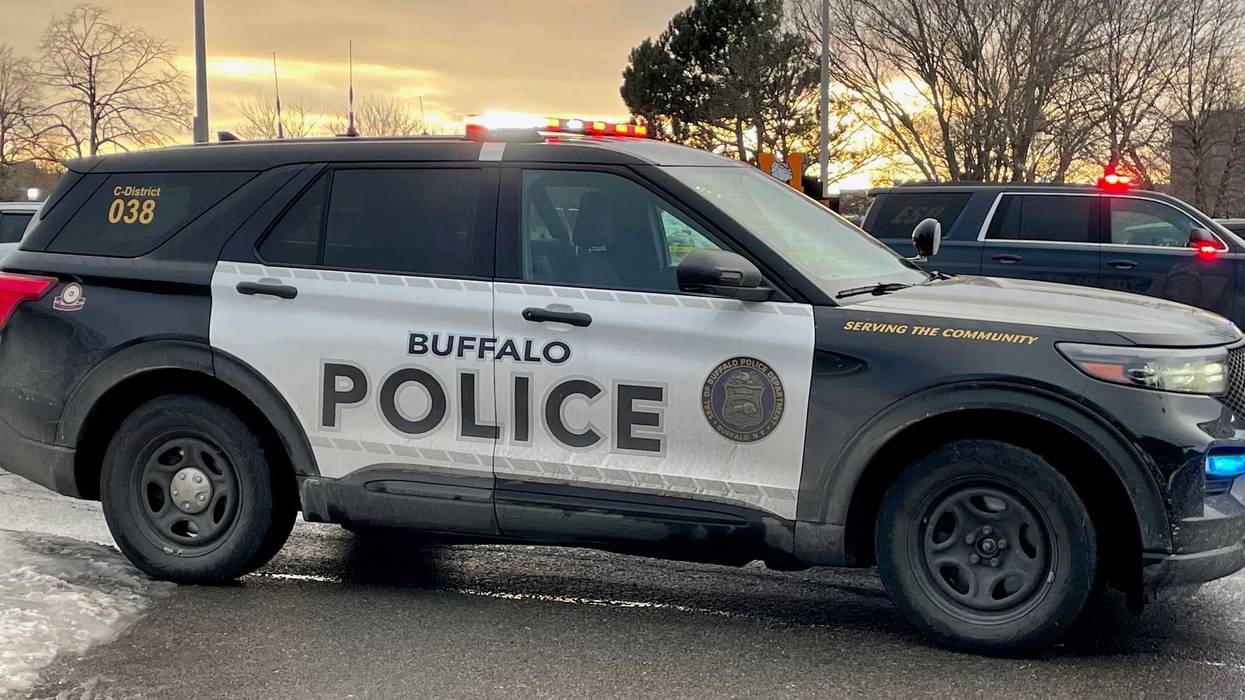 Buffalo Police car