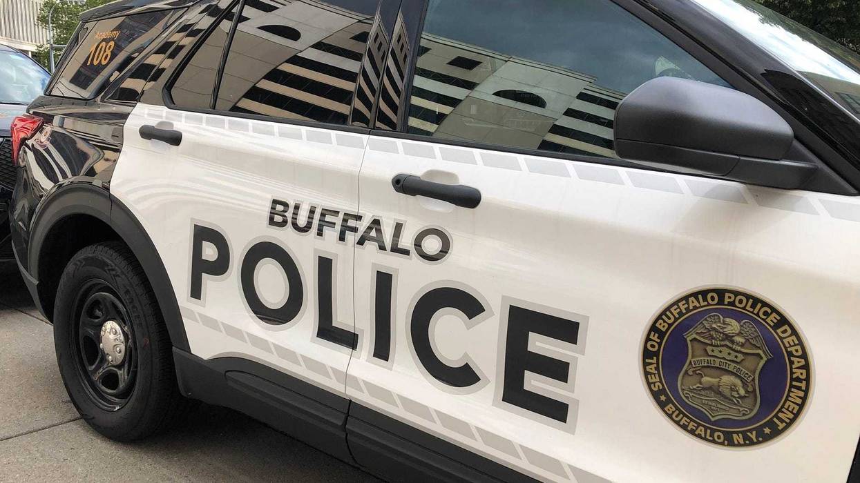 Buffalo Police car
