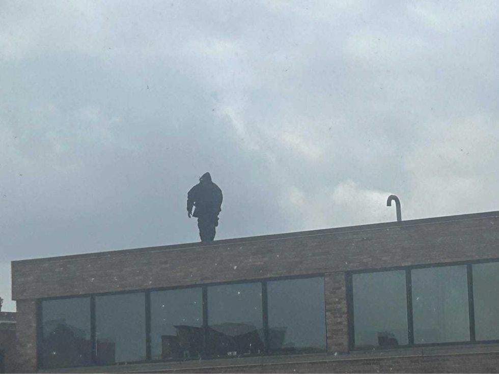 Buffalo Police sniper rifle