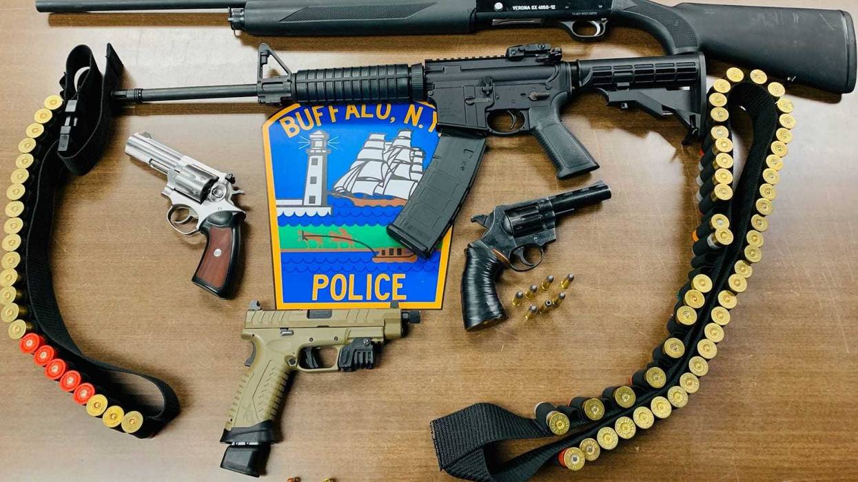 Buffalo Police weapons seizure
