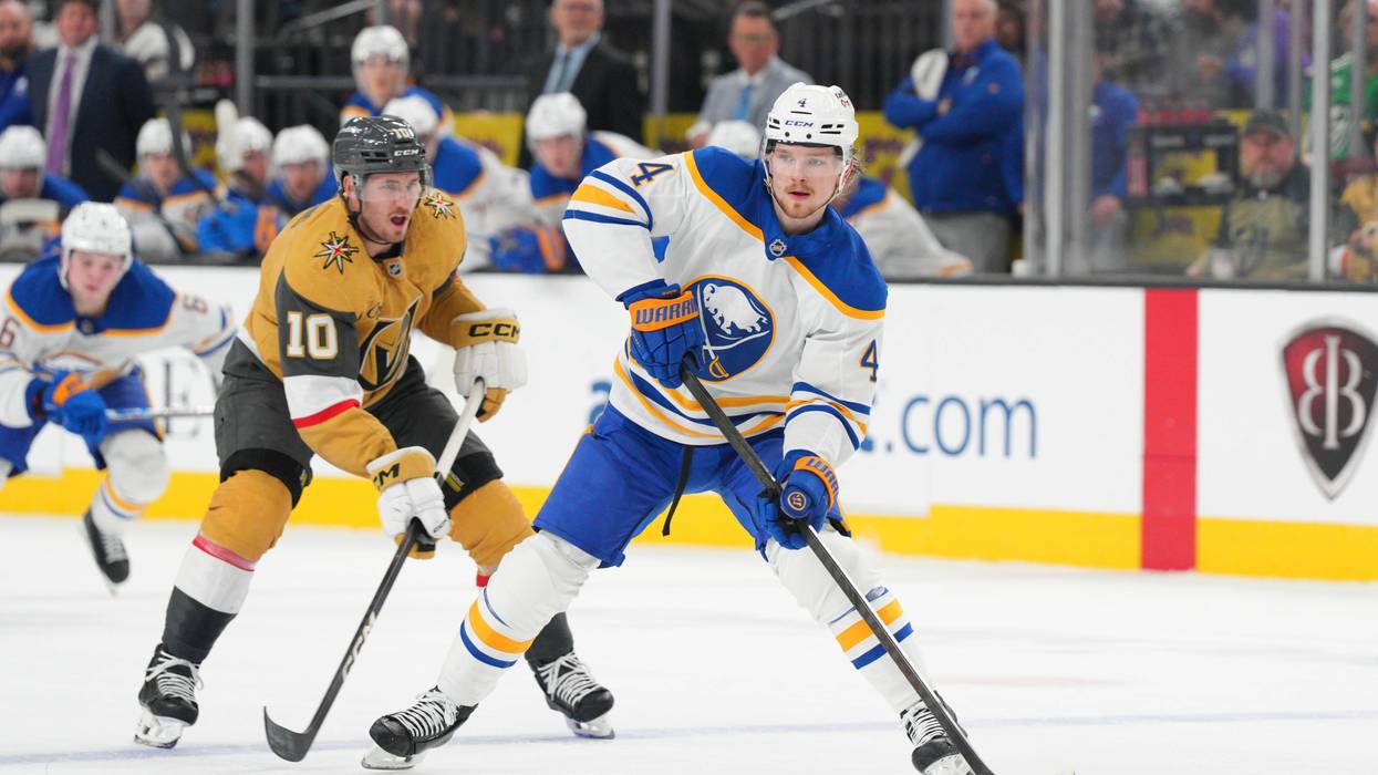 Luukkonen records first shutout of season as Sabres beat Vegas 2-0