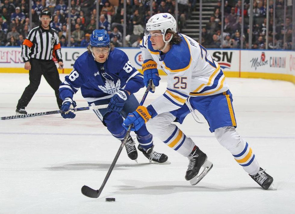 Sabres look to take points in three straight Thursday in Toronto
