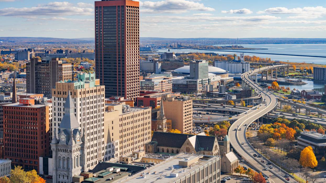 Buffalo skyline