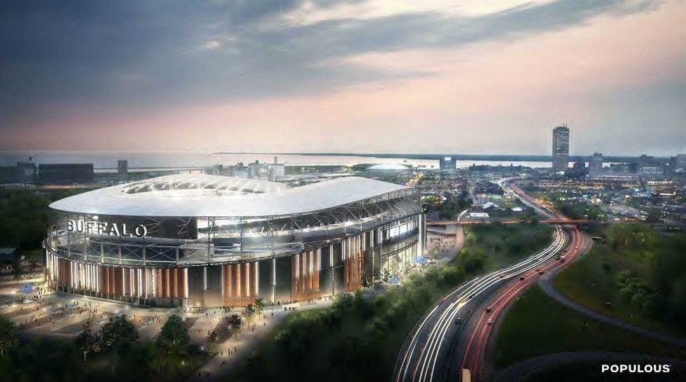 Buffalo Stadium rendering