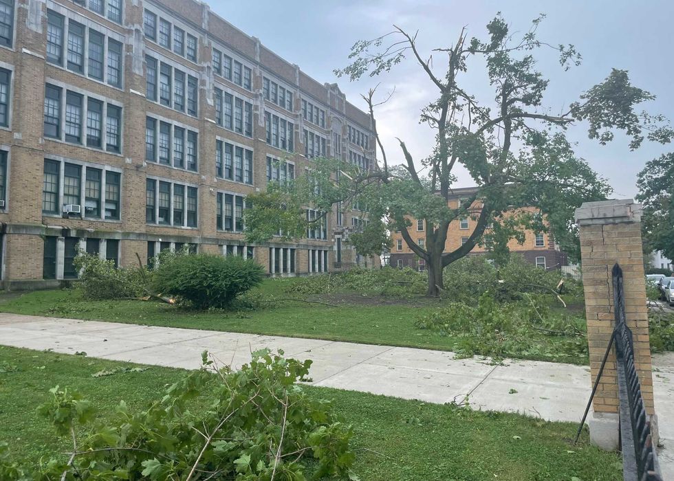 Buffalo tornado damage