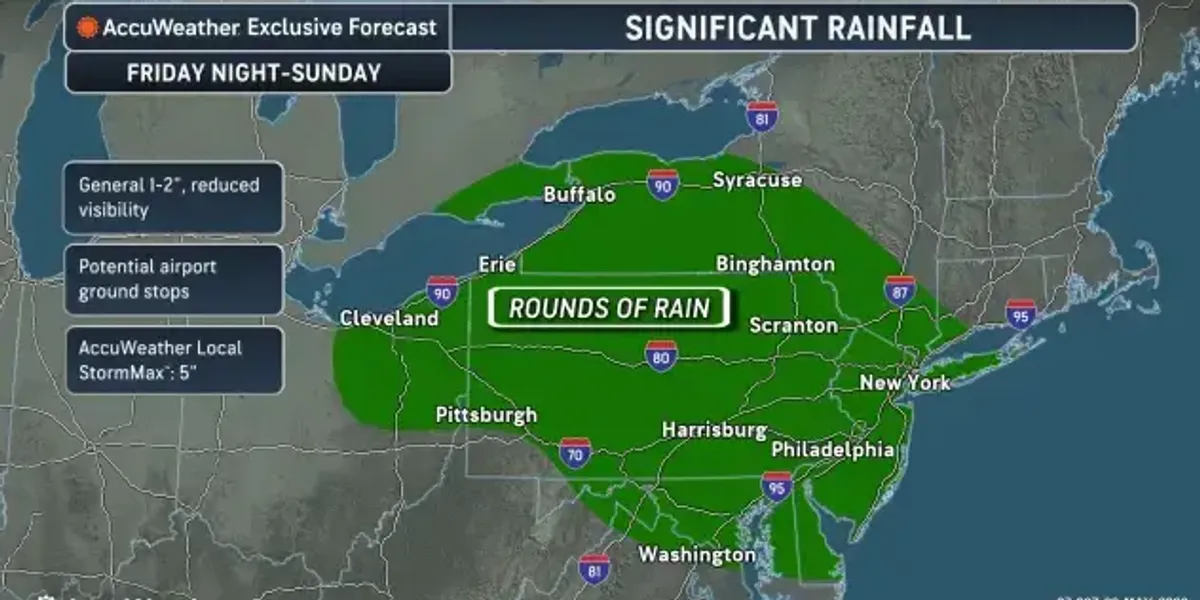 A Saturday soaker to kickoff Memorial Day weekend in WNY