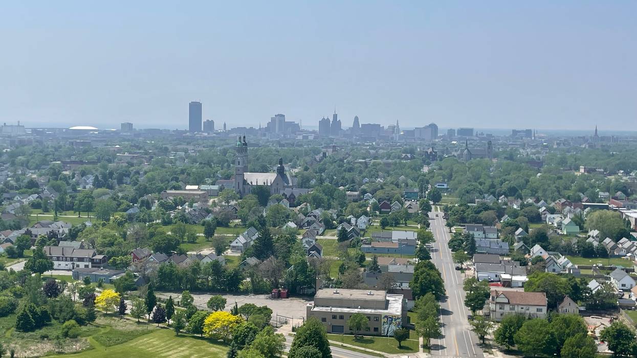 Buffalo wildfire smoke