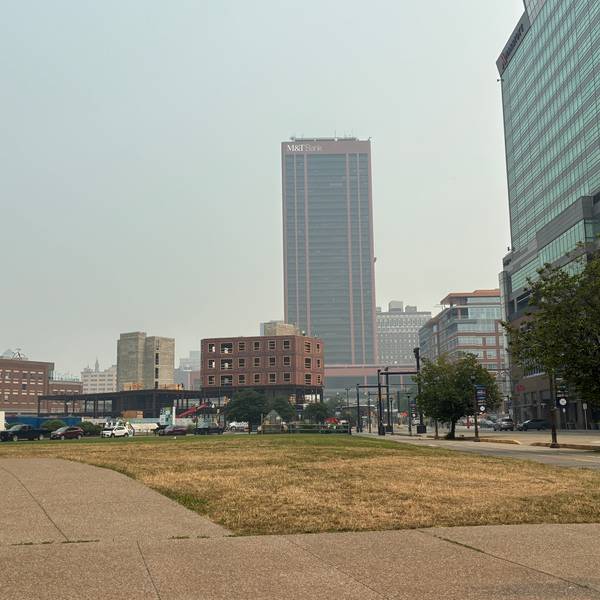 Buffalo wildfire smoke