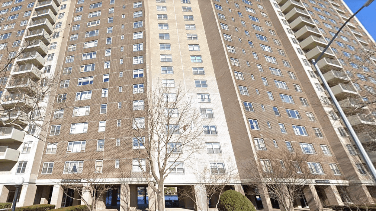 Building where fire broke out