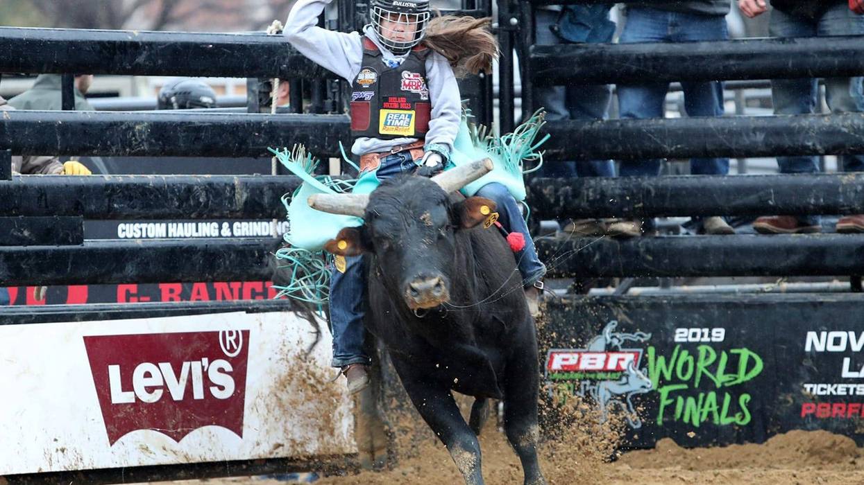 Bull Rider, Girl, PBR, Athlete