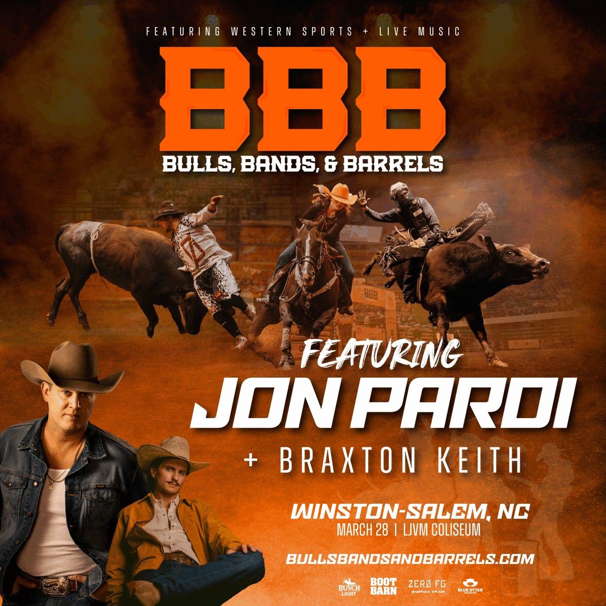 Bulls, Bands & Barrels with Jon Pardi