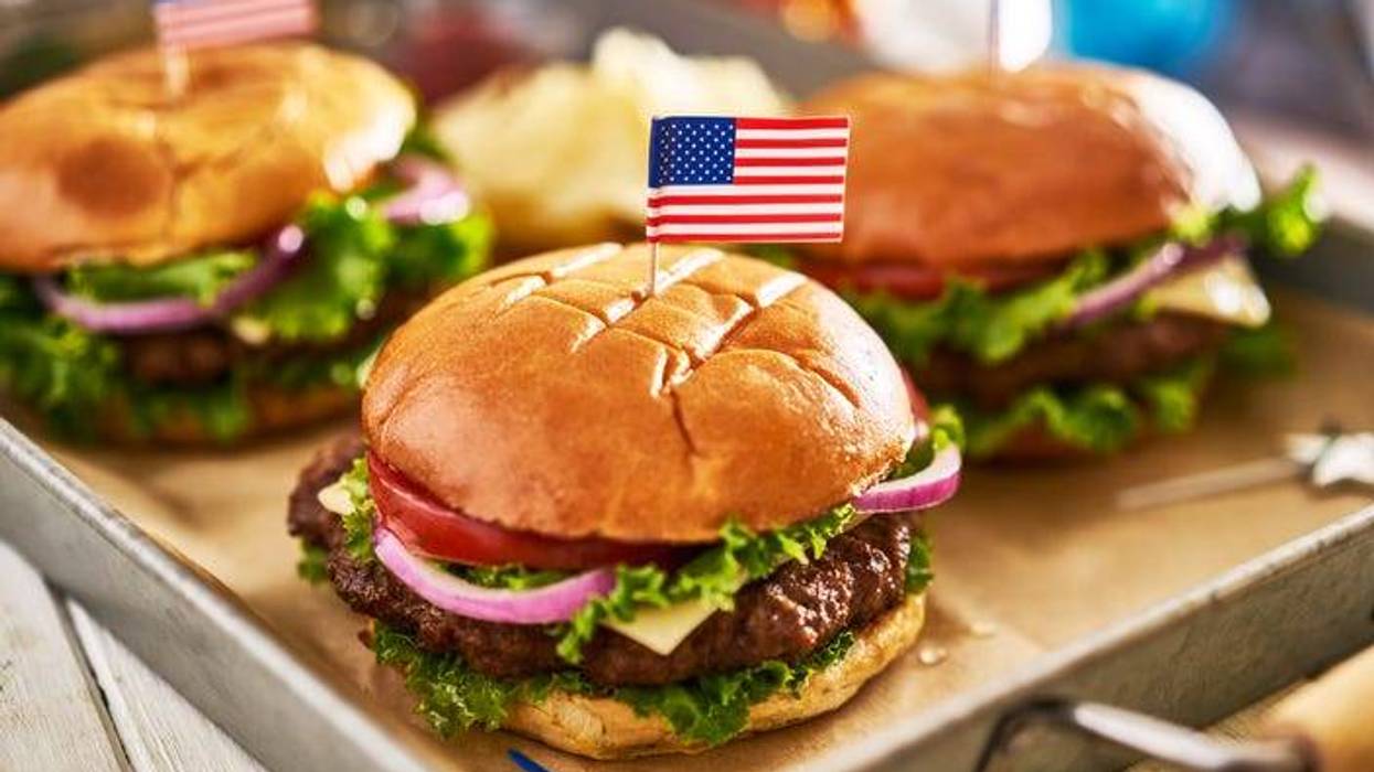 burger 4th of july