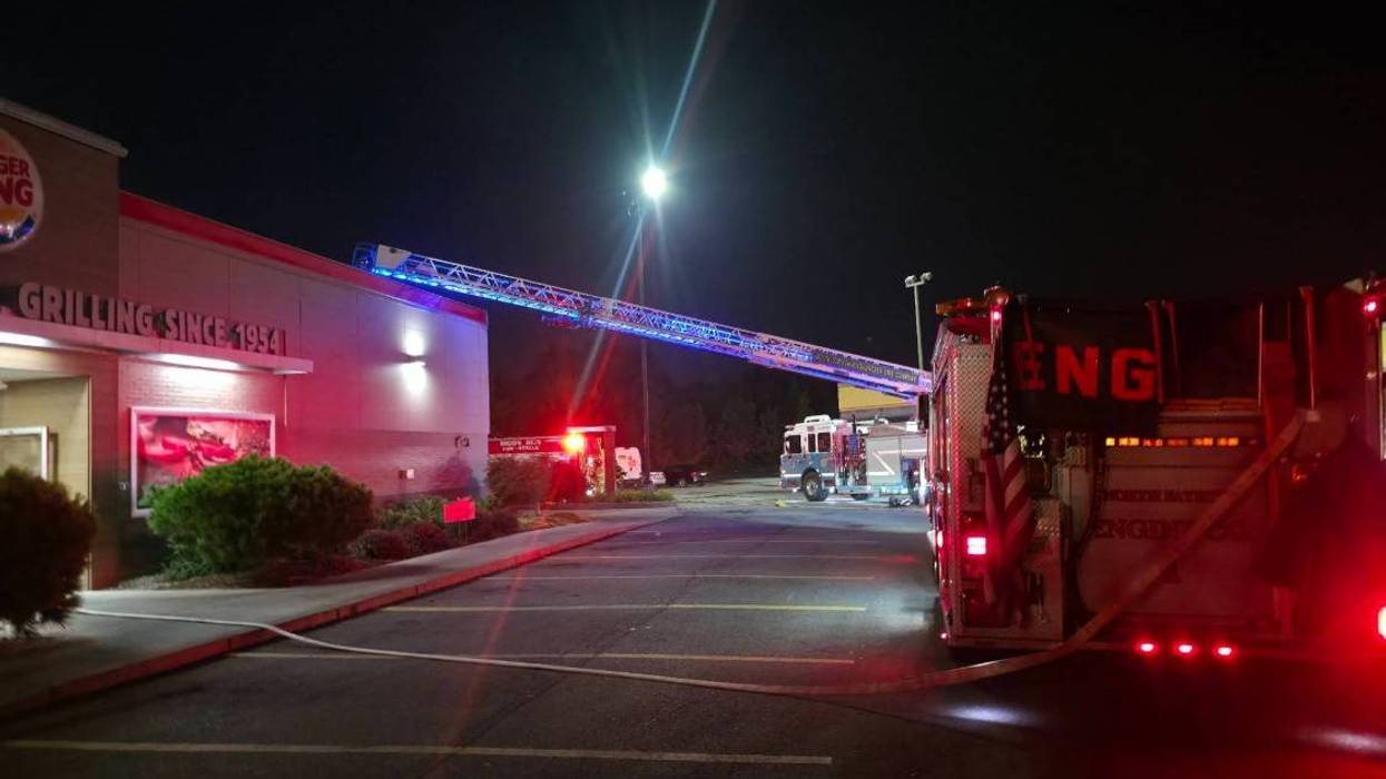 Burger King North Fayette Fire