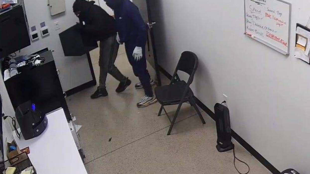 Burglars inside Detroit dispensary during weekend burglary