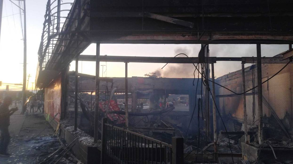 Burned Down Building