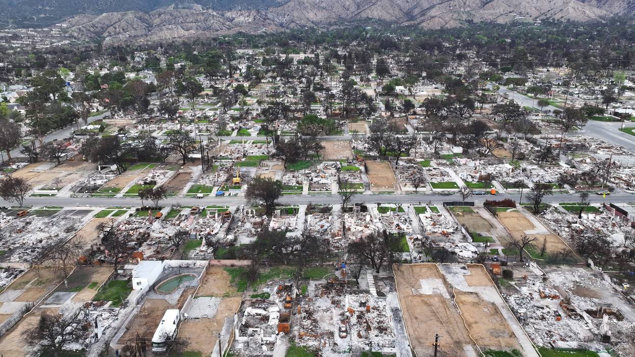 burned homes