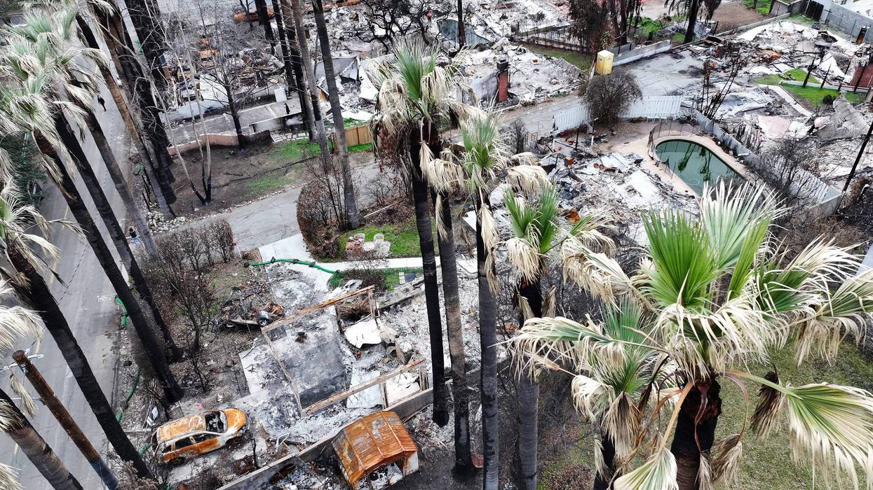 burned homes