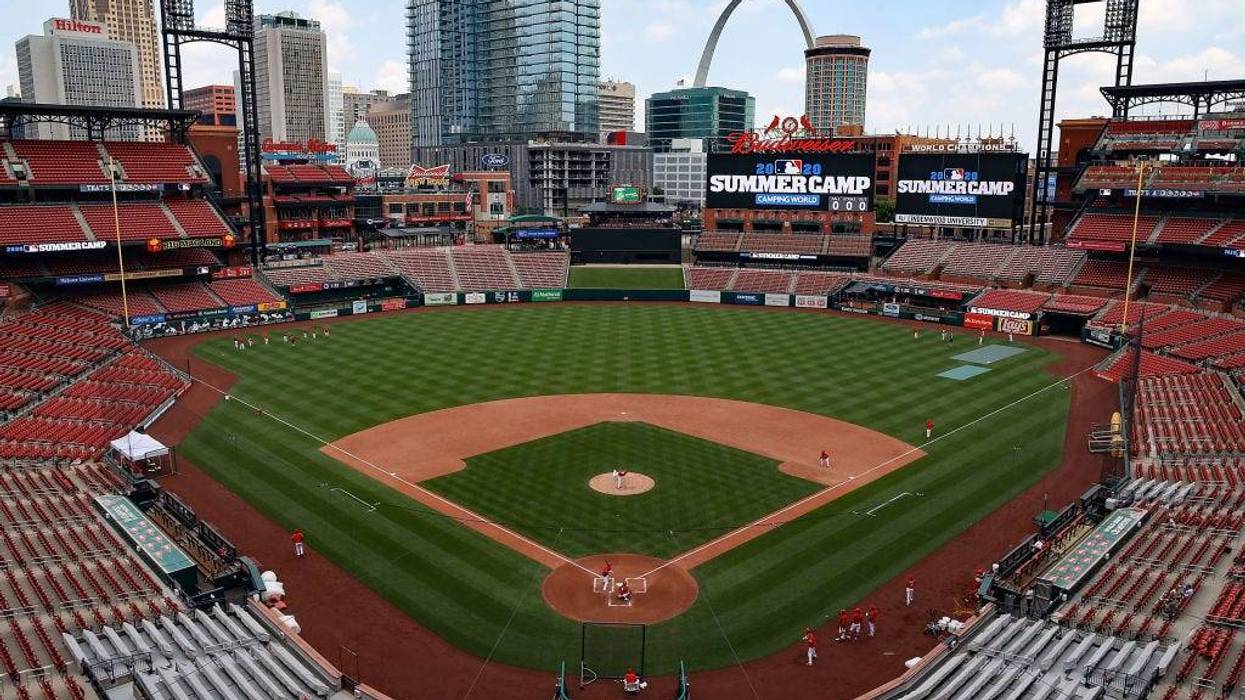 Busch Stadium on July 3, 2020 in St. Louis, Missouri.