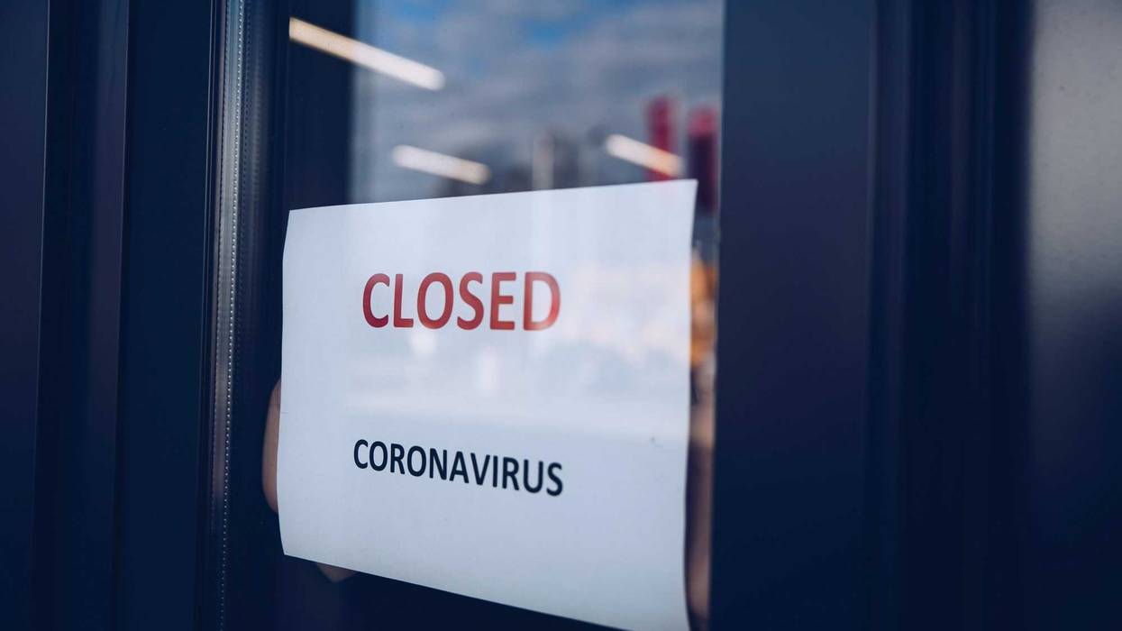 Business closed due to COVID-19