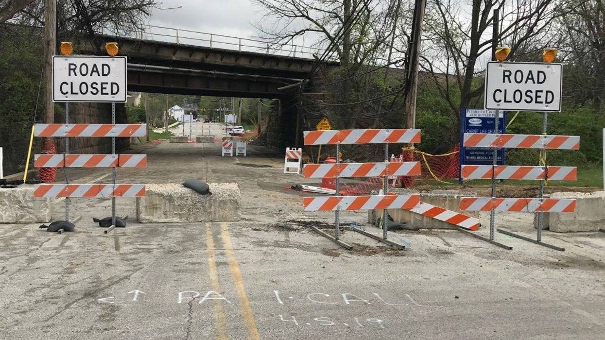 Butler Pike construction