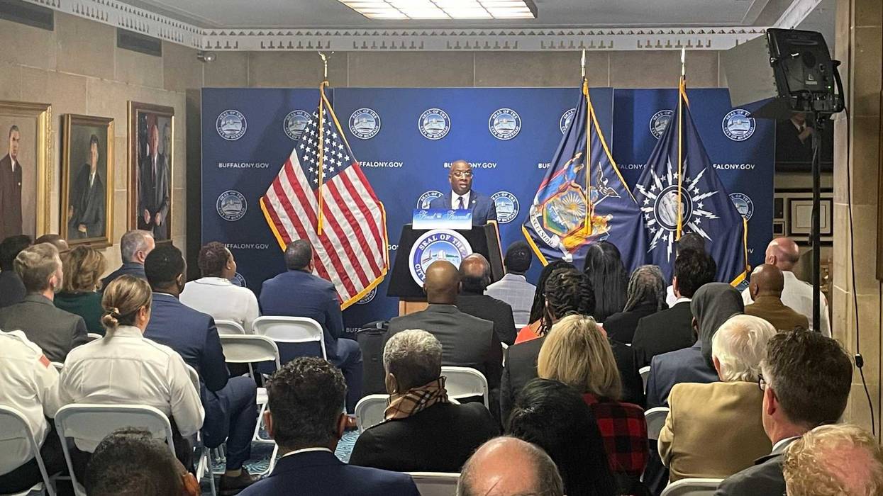 Byron Brown's farewell