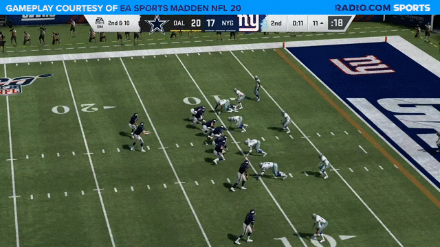 Byron Jones stonewalls Jeremy Shockey inches shy of the goal line