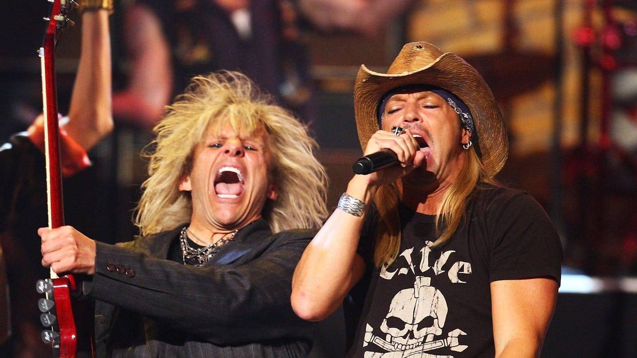 C.C. DeVille and Bret Michaels of Poison