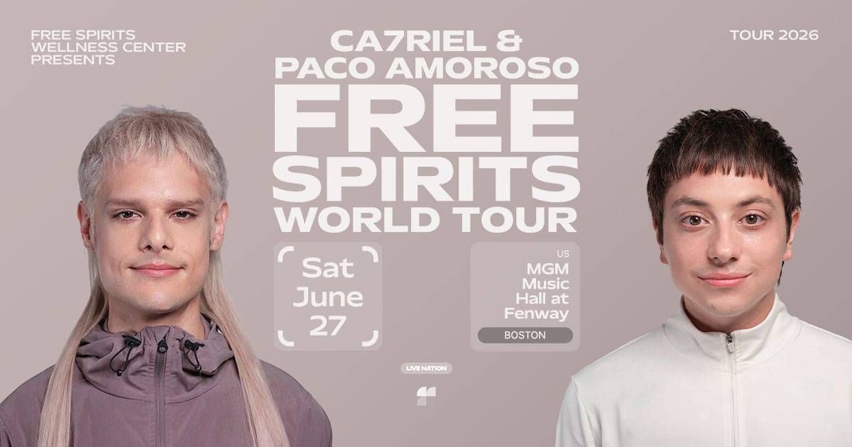 ​Ca7riel & Paco Amoroso Ticket Sweepstakes