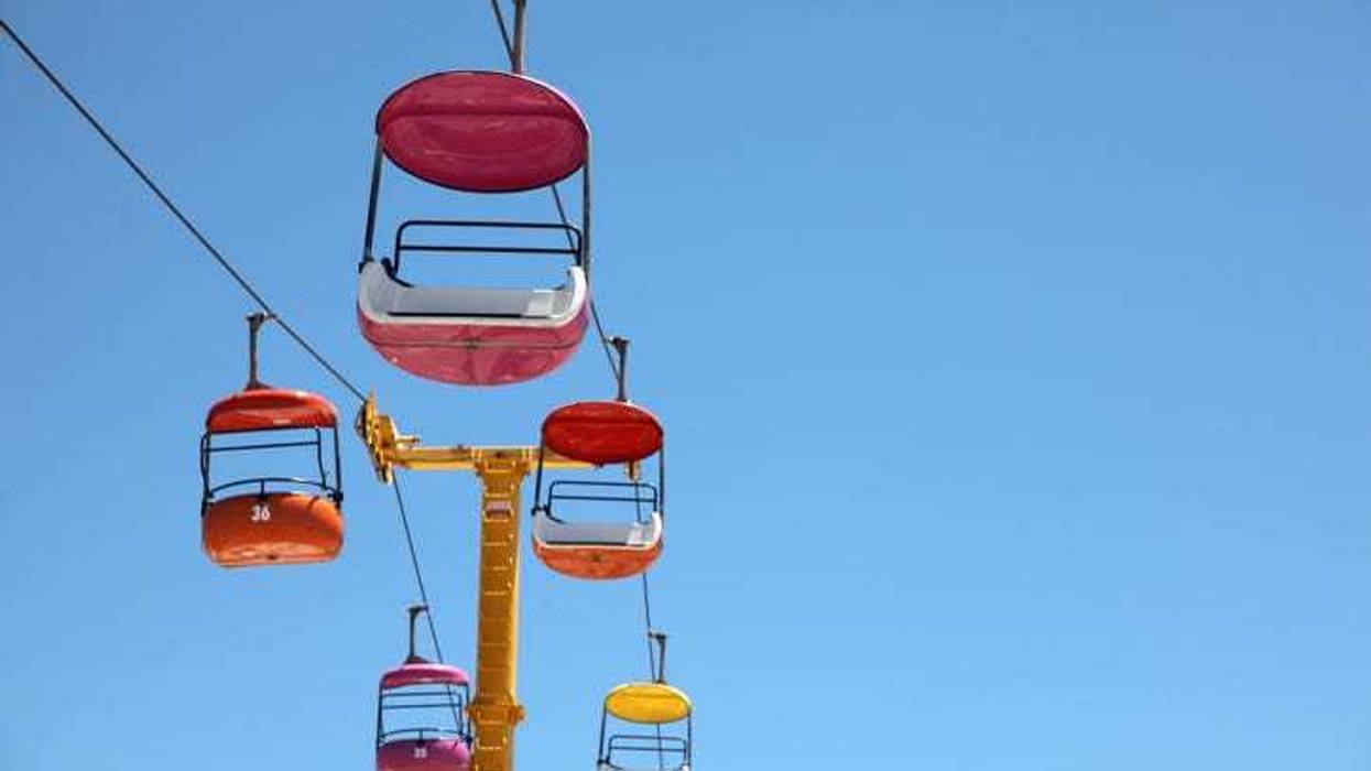 cable car ride at the state fair