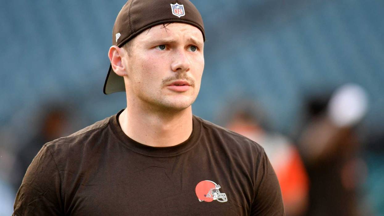 Cade York during his time with the Browns