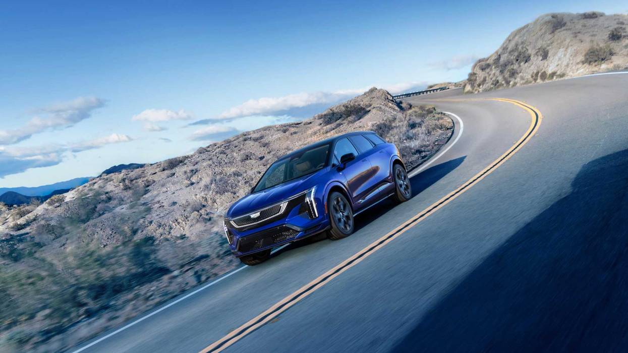 Cadillac OPTIQ-V is a performance luxury electric SUV