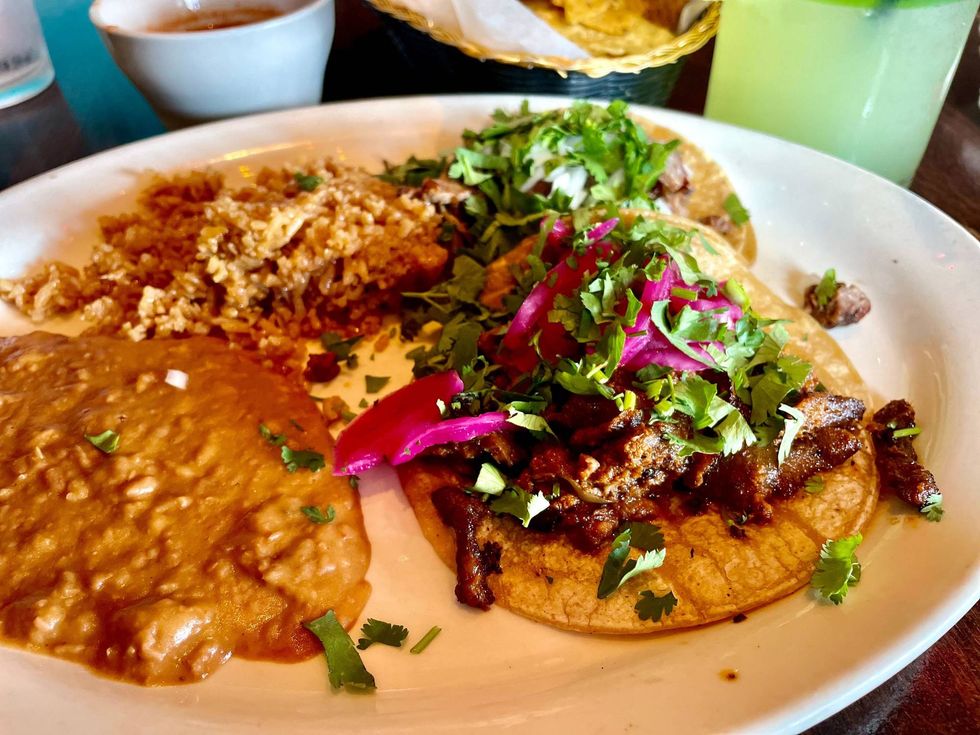 Cafe El Tapatio has made itself a staple in Chicago. The menu includes the traditional carne asada, chimichanga, chile rellenos and much more.