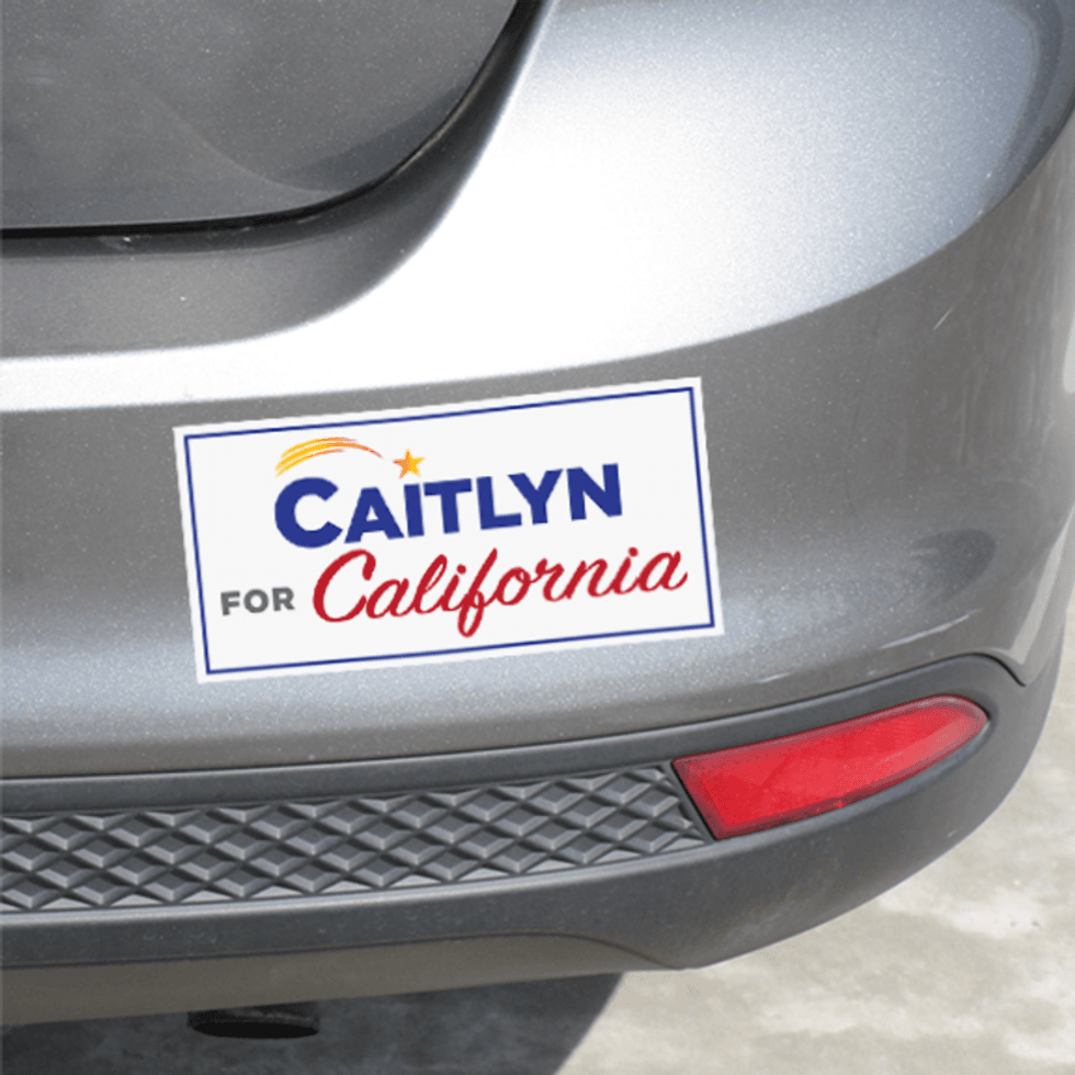 Caitlyn for California bumper stickers (set of 2), $12